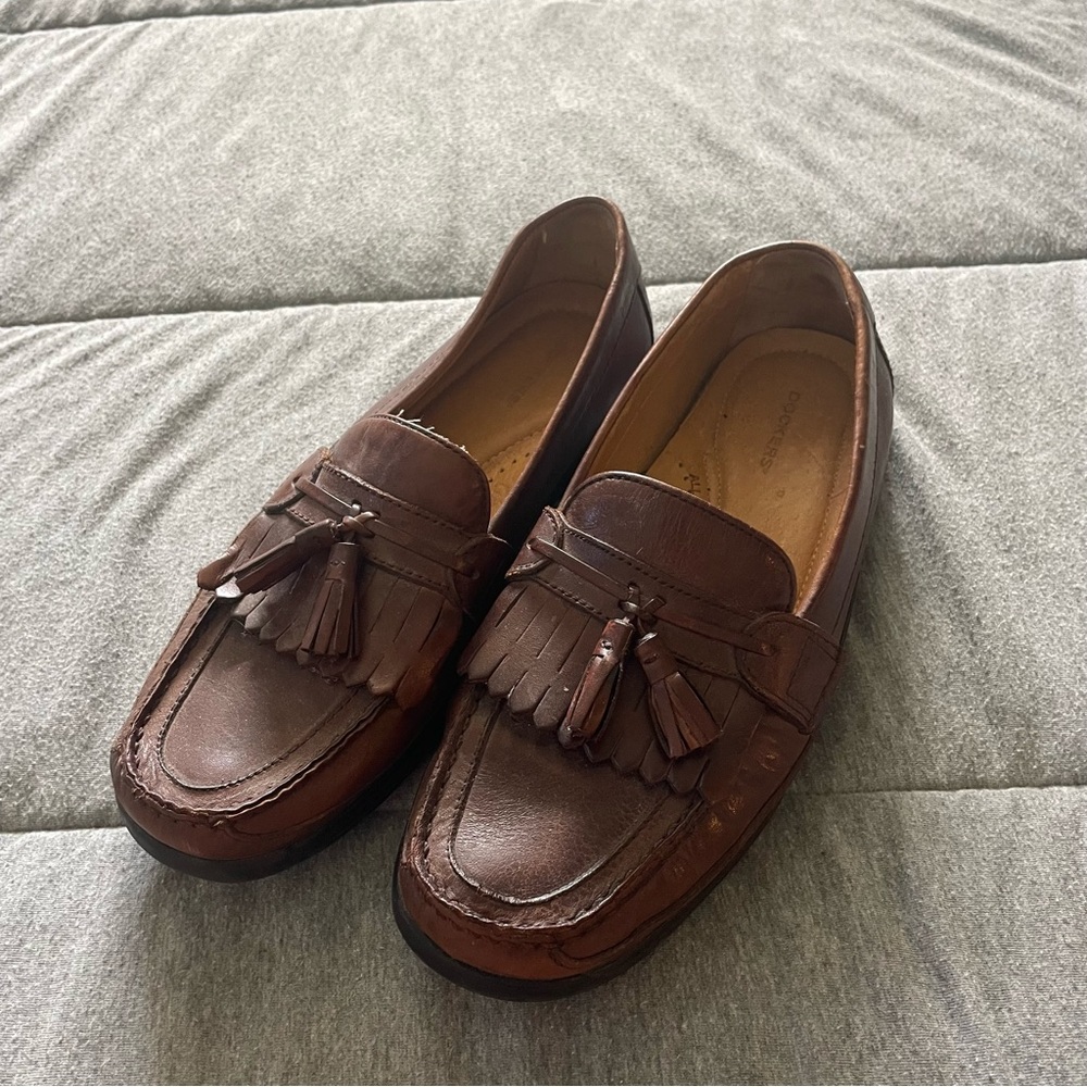 Brown‎ Leather Dockers Loafers